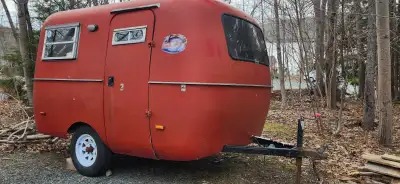 1974 Boler for Sale - road worthy, doesn't leak, signal lights work, windows and vent open and close...