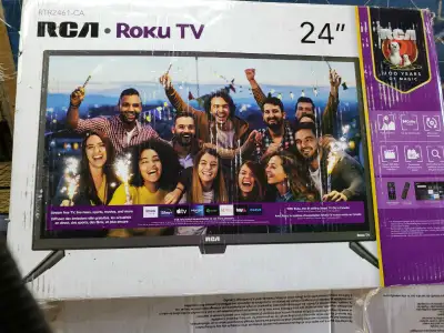 24'' RCA Roku  television , View more