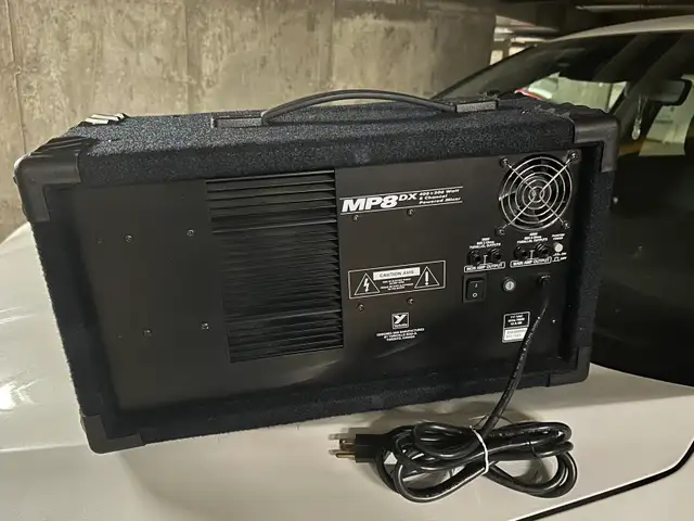 Yorkville MP8DX - 8 channel powered mixer $400 in Pro Audio & Recording Equipment in Saskatoon - Image 3