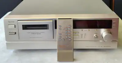 TEAC ESOTERIC V9000 THREE HEAD  STEREO CASSETTE DECK WITH REMOTE, View more