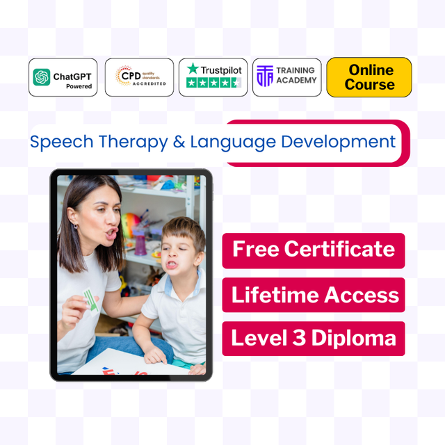 Speech Therapy & Language Development Online Course65179093050754120