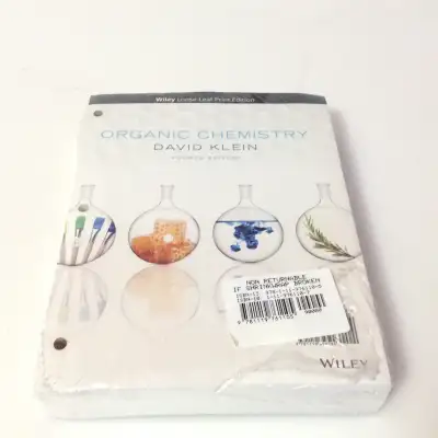 NEW Organic Chemistry (4th Edition) Loose-Leaf - David Klein, View more