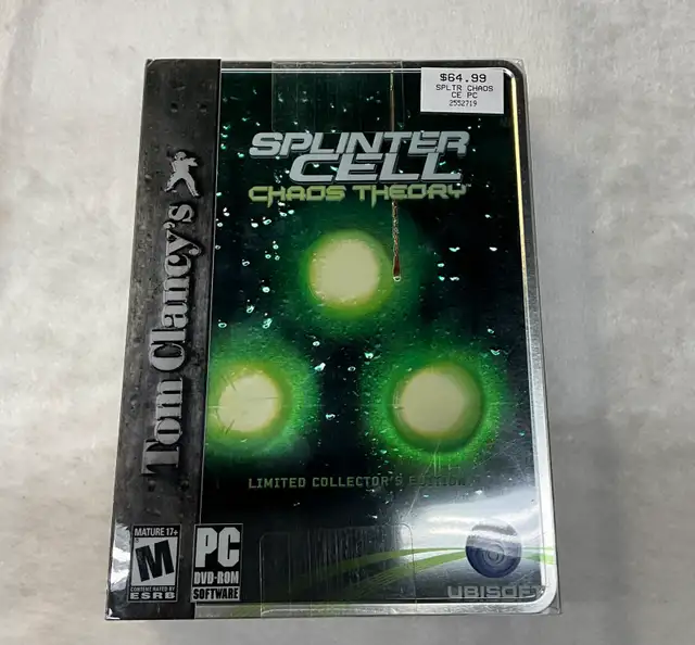 Splinter Cell Chaos Theory:Limited Collector’s Edition-PC in PC Games in North Bay - Image 2
