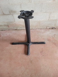 Cast Iron Indoor/Outdoor Table Stand For Sale.