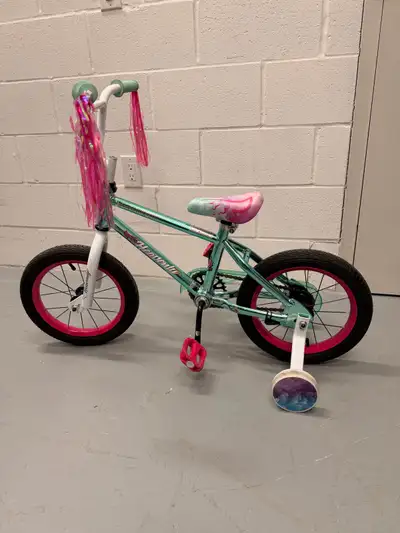 Kids bike with training-wheels, View more