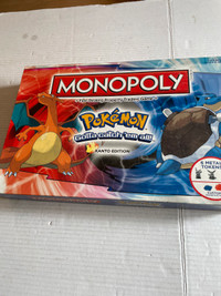 Monopoly Pokemon English Version Board game 