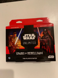 Star Wars Unlimited Spark of Rebellion 2 player starter Decks