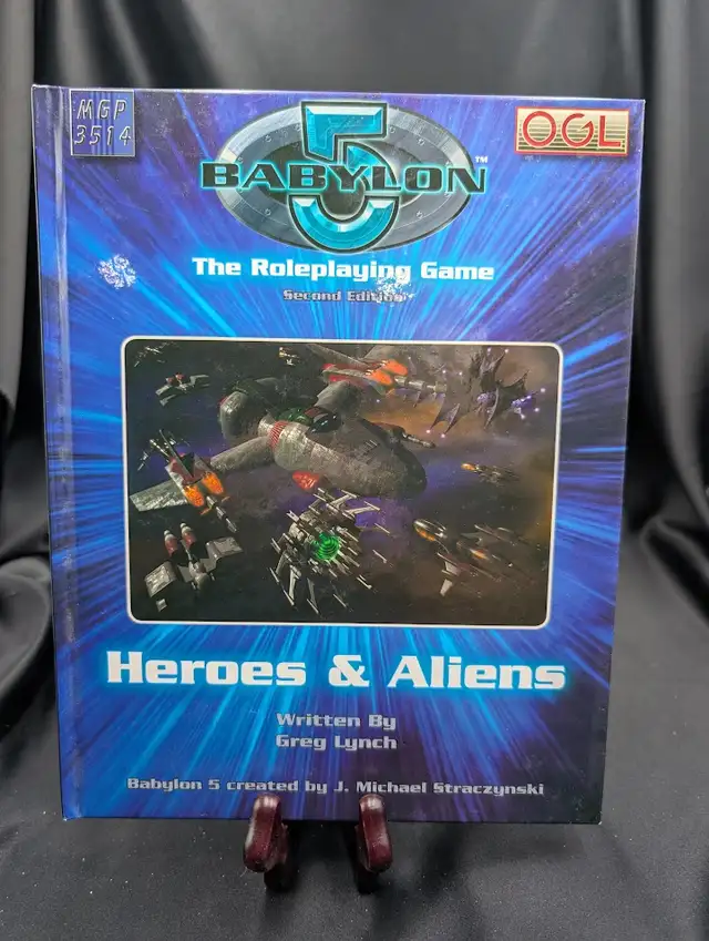 Babylon 5 Roleplaying: Heroes & Aliens MGP 3514 Mongoose d20 in Toys & Games in Calgary - Image 2