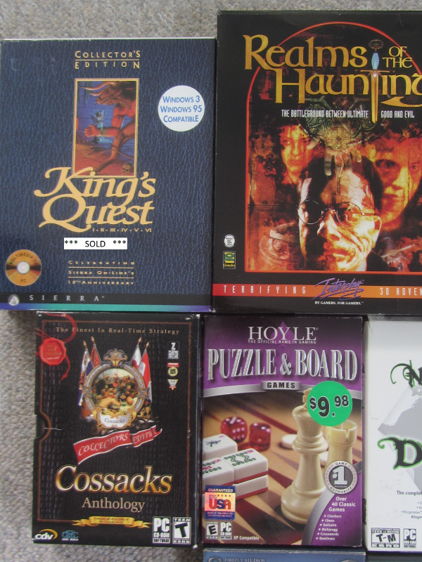 A Variety of Vintage RPG PC CD-ROM Games in PC Games in London - Image 2