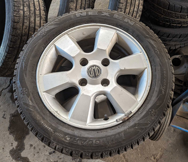 15" 4x114.3 Wheels with Studded Tires in Other in Regina