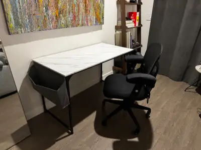 *LIKE NEW* Desk and Office Chair, View more