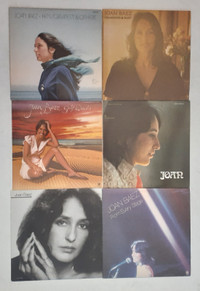 Joan Baez Records Albums Vinyls LPs Bundle Lot Collection Music