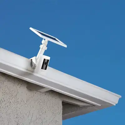 Ring Gutter Mount for Cameras and Solar Panels - White, NEW, View more