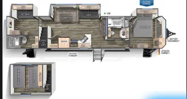 39’ CABL Forest River Black Label Edition Park Model. in Park Models in Bridgewater - Image 11