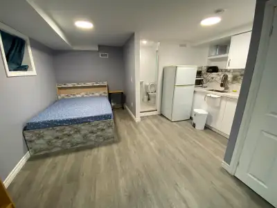 New renovation walk-out basement unit available NOW,$1580/month