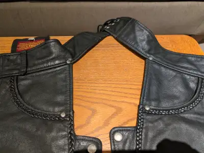 Leather in great shape. 2 pairs available. Large and med