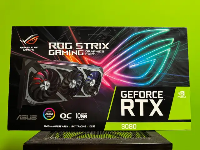 ROG Strix GeForce RTX 3080 OC Edition 10GB in System Components in Oakville / Halton Region - Image 10