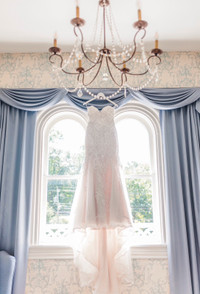 Stunning Stella York Size 4/ 6/8 Style 6716 Wedding Bridal Dress