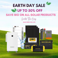 50% Off Solar This Earth Day