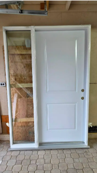 BRAND NEW DOOR WITH WINDOW, HAS`T BEEN INSTALLED, View more