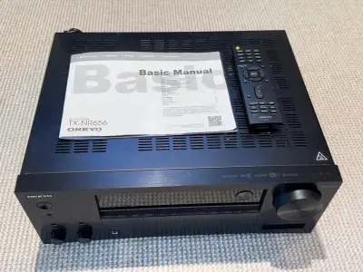 ONKYO TX-NR656 RECEIVER, View more