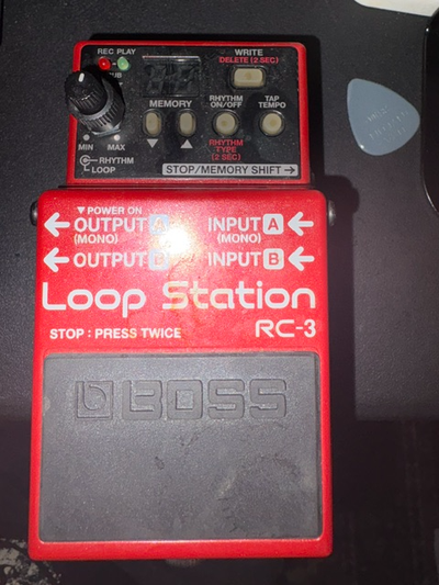 Boss RC3 Looper Guitar Pedal, View more