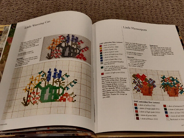 The Cross Stitch Garden - Melinda Coss - Book in Hobbies & Crafts in Calgary - Image 4