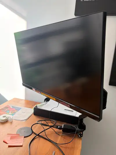 Écran 27 po + bras de moniteur Ergonofis/27" Monitor + Ergonofis, View more