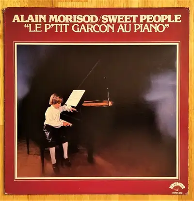 ALAIN MORISOD VINYL RECORD LE P'TIT GARÇON AU PIANO, View more