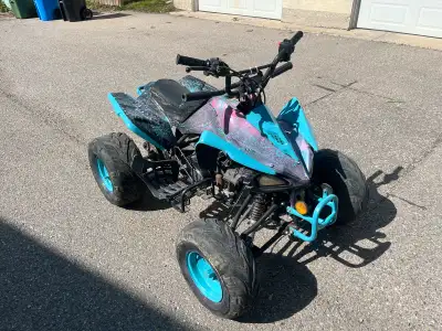 Drives and shift good comes with new battery that needs to be charged before use and a new wiring ha...