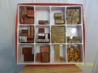 Vintage Alphabet, Word and Animal School Stamps