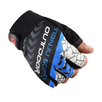 1 Pair Nylon Half Finger Gloves For Men Women Mountain Bike Fish