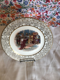 Two Mint Condition 22KT Gold Plates