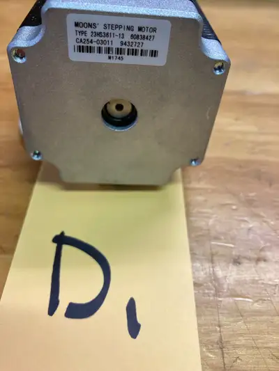 This Moons Stepping Motor, model type 23HS3611-13, is an electronic component designed for precise m...