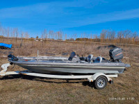 17 ft Bass boat for sale 
