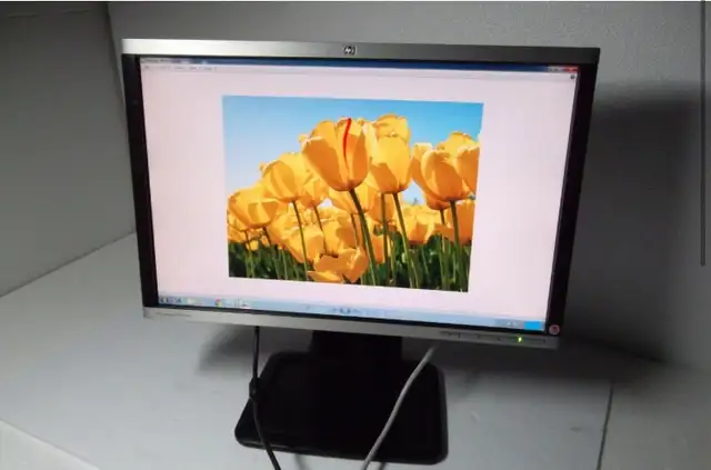 HP Compaq LA2205wg 22-inch Widescreen Professional LCD monitor in Monitors in Regina - Image 2