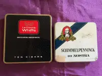 Vintage La Corona Whiffs  and Schimmelpenninck cigar tins