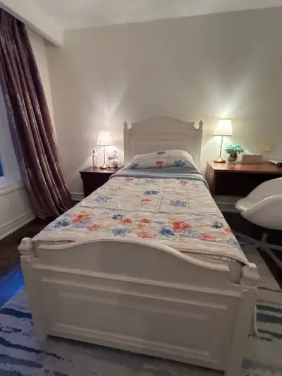 princess twin bed with two mattresses, View more