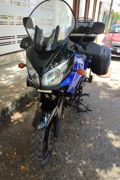 2008 Vstrom DL650A Set up perfect for travel. Just returned from Mexico/USA trip. 2000 km on new Met...