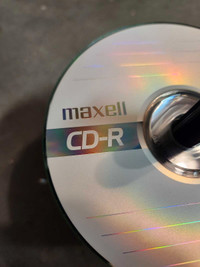 NEW RECORDABLE MAXELL CD-R COMPACT DISCS 80 MIN - 700MB