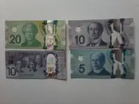 CANADA Polymer Banknote UNC