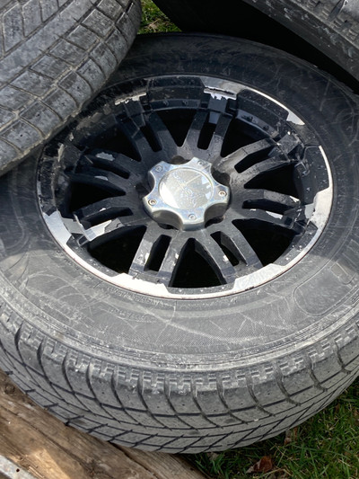 Dodge ram winter tire on rims 