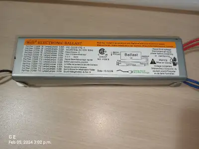 Florescent light parts BALLAST and BULBS, View more