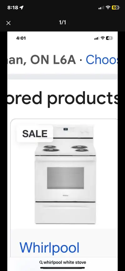 Whirlpool Stove, View more