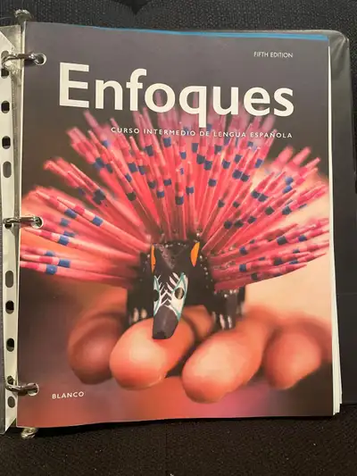 Intermediate Spanish Textbook: Enfoques, Blanco, Fifth Edition, View more