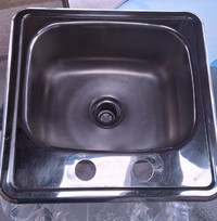 Stainless steel bar sink in excellent condition $30
