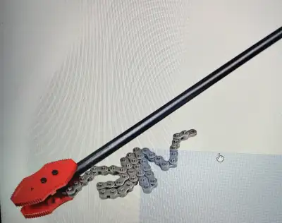 PINCE À CHAÎNE DOUBLE POUR TUYAUX, View more