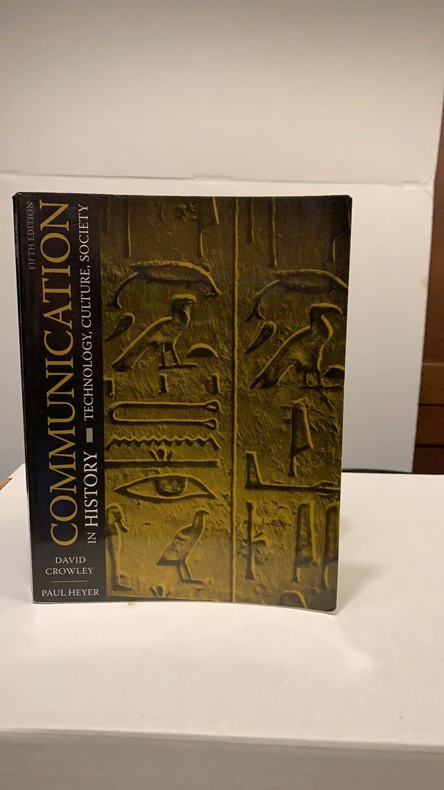Communication in history textbook dans Manuels  à Région d’Oshawa/Durham