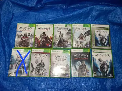 Xbox 360 Games: Assassin’s Creed Games, View more
