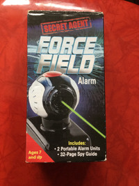 SECRET AGENT  Force Field Alarm * Scholastic * Age 7 and Up